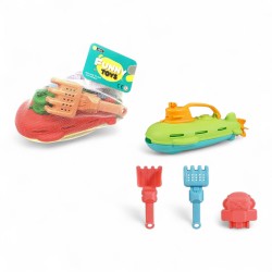 481623 ZESTAW DO PIASKU - ŁÓDŹ PODWODNA 4 el. GAZELO