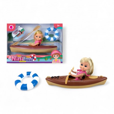 479439 MINI LALKA W KAJAKU GAZELO