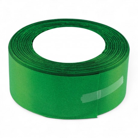 704110 WSTĄŻKA SATYNOWA ZIELONY 50x32 BREWIS