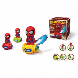 461598 LUDZIK PAJĄK JEŻDŻĄCY ŚWIATŁO DŹWIĘK PARA WODNA BIGTOYS