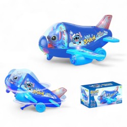 470392 STWOREK NIEBIESKI W SAMOLOCIE JEŹDZI ŚW/DŹ BIGTOYS