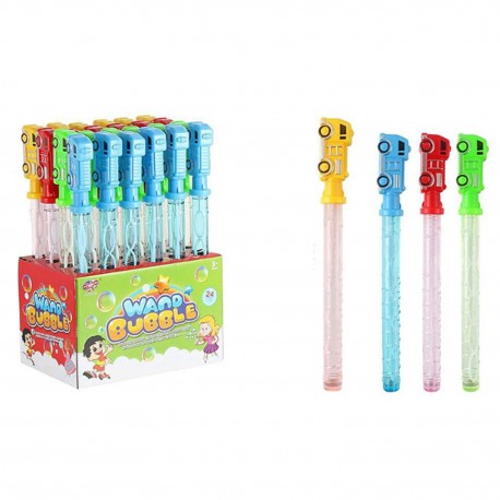 472563 BAŃKI MYDLANE MIECZ WÓZ STRAŻACKI 4 kol. 37 CM MIX BIGTOYS
