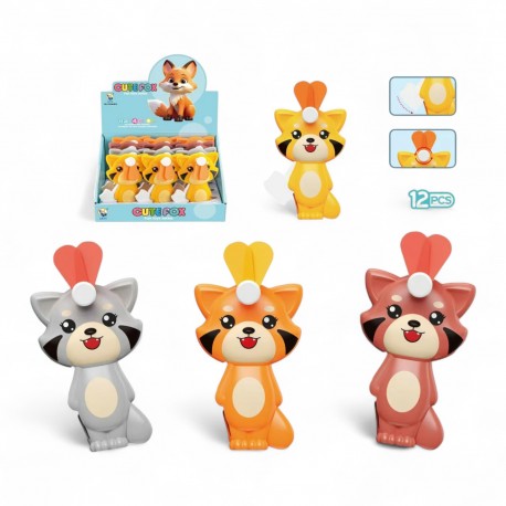 483504 WIATRACZEK WIATRAK RĘCZNY LIS 3 kol. GAZELO