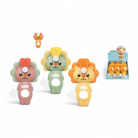 483528 WIATRACZEK WIATRAK RĘCZNY LEW 4 kol. GAZELO