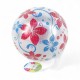 751103 PIŁKA GUMOWA KWIATY 5 KOLORÓW 23 CM BIGTOYS