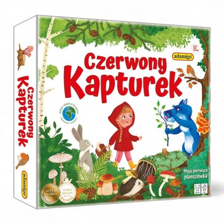 007813 ADAMIGO GRA CZERWONY KAPTUREK