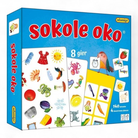 007974 ADAMIGO GRA SOKOLE OKO - 8 GIER