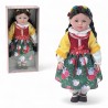 616752 LALKA GÓRALKA 45cm MÓWI I ŚPIEWA PO POLSKU TWARDA ADAR