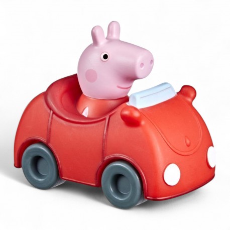 846245 ŚWINKA PEPPA MINI SAMOCHODZIK CZERWONE AUTO M&Z