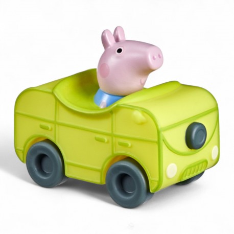 846238 ŚWINKA PEPPA MINI SAMOCHODZIK ŻÓŁTY GEORGE M&Z