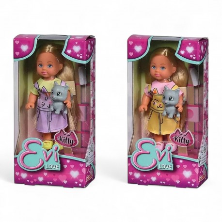 078249 EVI LOVE LALKA Z KOTKIEM 2 wz. M&Z
