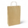 016955 TORBA PAPIEROWA BRĄZOWA 32x24x10 7&7