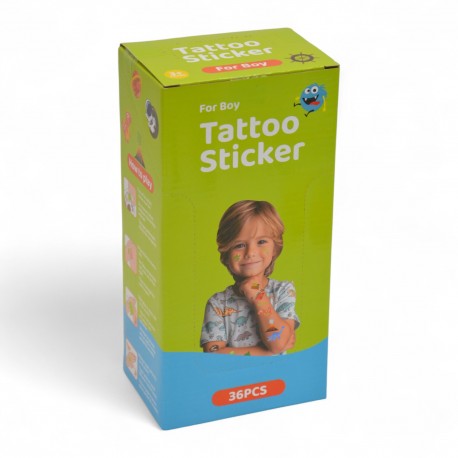 826161 ZESTAW TATUAŻY DLA CHŁOPCÓW MIX CABO-TOYS