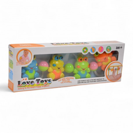 785987 GRZECHOTKA DO WÓZKA ZAWIESZKA ŻABY CABO-TOYS