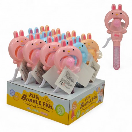 541923 WIATRACZEK WIATRAK RĘCZNY KRÓLIK MIX KOLORÓW CABO-TOYS