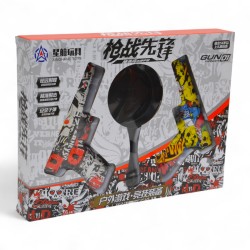 472548 PISTOLET NA KULKI ŻELOWE 2 szt. + PATELNIA PEGAZ