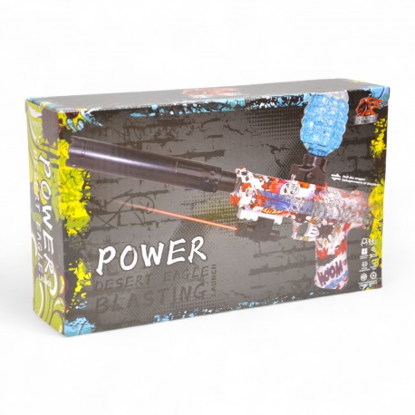 473712 PISTOLET NA KULKI ŻELOWE + AKCESORIA PEGAZ