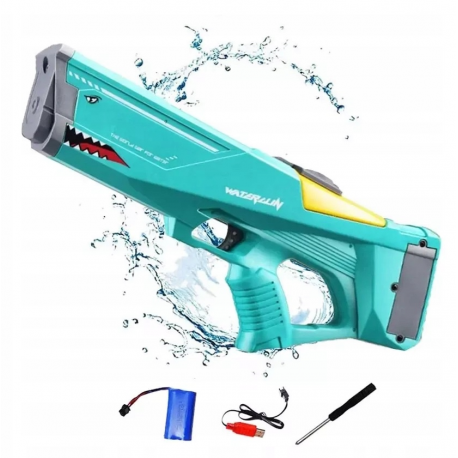 017684 ELEKTRYCZNY PISTOLET NA WODĘ DUŻY ZBIORNIK 0,5L ZASIĘG 10M NORIMPEX