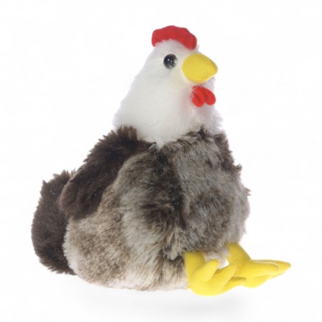 242400 DEEF ŚREDNI PLUSZAK PLUSZOWA KURA KURCZAK Z DŹWIĘKIEM 28 cm