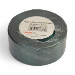 708316 WSTĄŻKA SATYNOWA BUTELKOWA ZIELEŃ 38x32 BREWIS