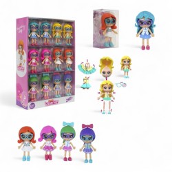 483771 MINI LALKA ROZKŁADANA 6 wz. GAZELO