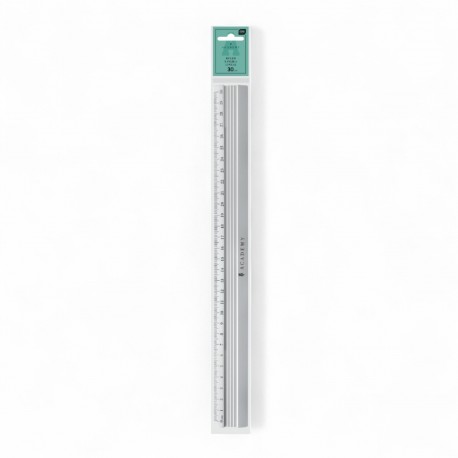 367556 LINIJKA ALUMINIOWA 30 cm ACADEMY INTERDRUK