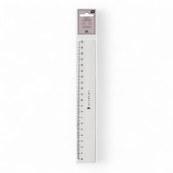 346001 LINIJKA PLASTIKOWA 20 cm ACADEMY INTERDRUK