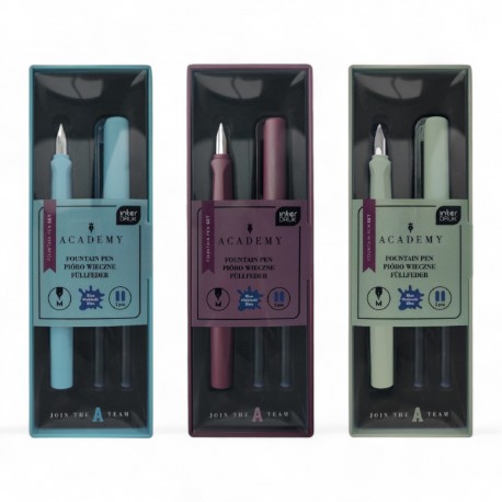 365019 PIÓRO WIECZNE + 2 NABOJE ACADEMY 3 wz. INTERDRUK