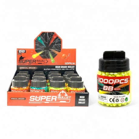 481906 KULKI DO PISTOLETU Z LEJKIEM 6MM 1000szt GAZELO