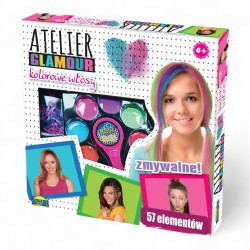 030010 ATELIER GLAMOUR KOLOROWE WŁOSY ZMYWALNE DROMADER