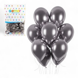 129007 BALONY GB120 50 SZT CHROMOWANE GRAFITOWE GODAN