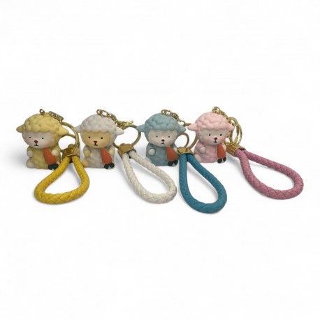 OWIECZKA GUMOWY BRELOK 20 CM MIX WZORÓW