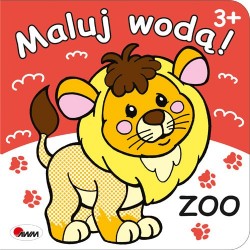 812757 KSIĄŻECZKA ZOO - MALUJ WODĄ MOREX