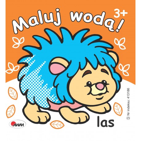 813686 KSIĄŻECZKA LAS - MALUJ WODĄ MOREX