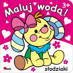 813372 KSIĄŻECZKA SŁODZIAKI - MALUJ WODĄ MOREX