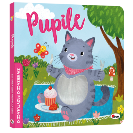 814317 KSIĄŻECZKA PUPILE - ZWIERZACZKI PRZYTULACZKI MOREX