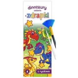 074888 ZADANIA I ZDRAPKI - DINOZAURY SKRZAT