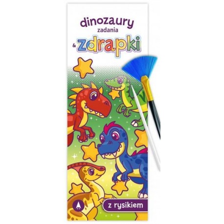 074888 ZADANIA I ZDRAPKI - DINOZAURY SKRZAT