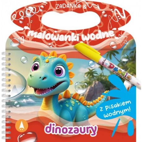 079906 ZADANKA I MALOWANKI WODNE - DINOZAURY SKRZAT