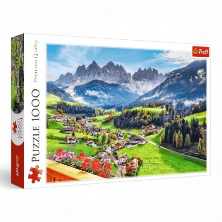 10946 TREFL PUZZLE 1000 el. ST. MAGDALENA, DOLOMITY, WŁOCHY