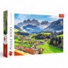10946 TREFL PUZZLE 1000 el. ST. MAGDALENA, DOLOMITY, WŁOCHY