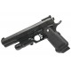 982593 PISTOLET NA KULKI CZARNY Z LASEREM CABO-TOYS