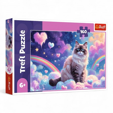 13327 TREFL PUZZLE 160 EL. DOMOWY KOTEK