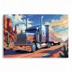 15413 TREFL PUZZLE 160 EL. CIĘŻARÓWKA W TRASIE