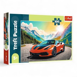 16490 TREFL PUZZLE 100 el WYŚCIG Z CZASEM
