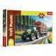 16493 TREFL PUZZLE 100 el CIĄGNIK LEŚNY