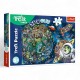 16496 TREFL PUZZLE 100 el RODZINA TREFLIKÓW, TREFLIKI W KOSMOSIE