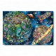 16496 TREFL PUZZLE 100 el RODZINA TREFLIKÓW, TREFLIKI W KOSMOSIE