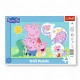 31434 TREFL PUZZLE RAMKOWE 15 EL ŚWINKA PEPPA, NAJMILSZA PEPPA