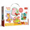 36135 TREFL BABY PUZZLE BOBASKOWE ZWIERZĘTA 2+